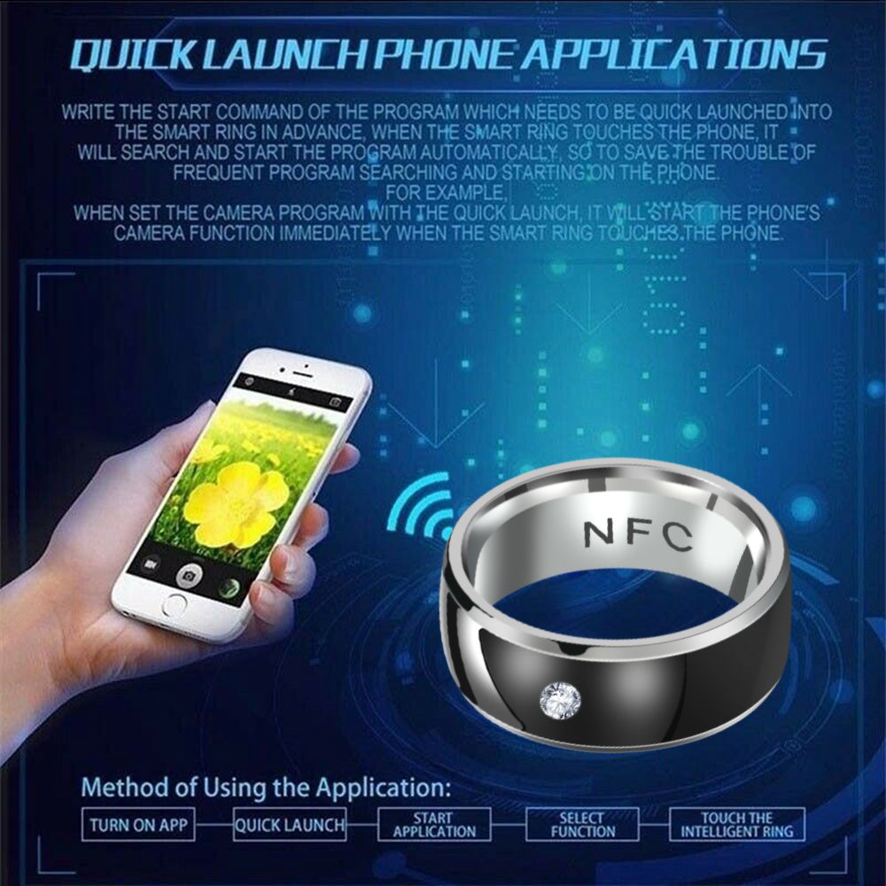 Fashion NFC Smart Finger Ring  - đánh giá và giá Smart Ring Nfc Pay