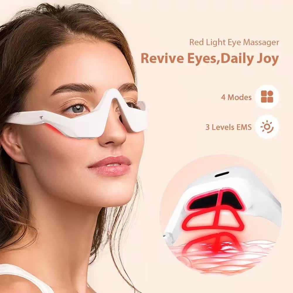 Microcurrent Eye & Face LED Re - đánh giá và giá Light Therapy Glasses