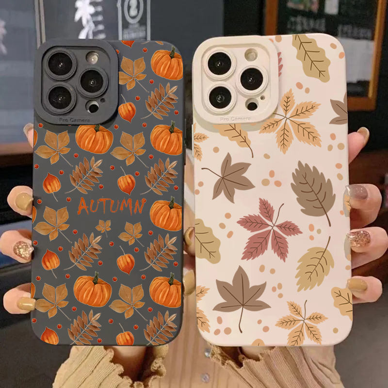Retro Maple Leaf Pattern Phone - đánh giá và giá Samsung Galaxy S24